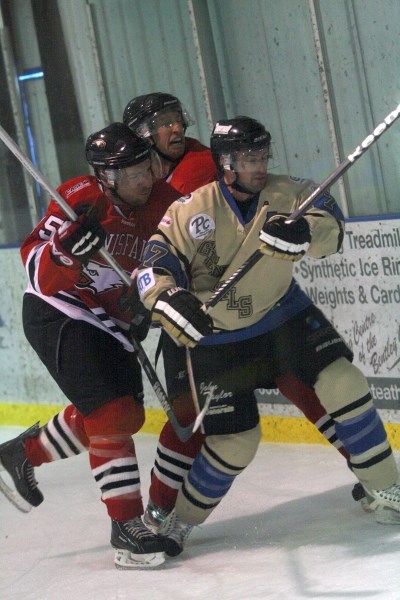 The Ealges jousted for three long periods with the Generals and will face them again this week in the first round of playoffs.