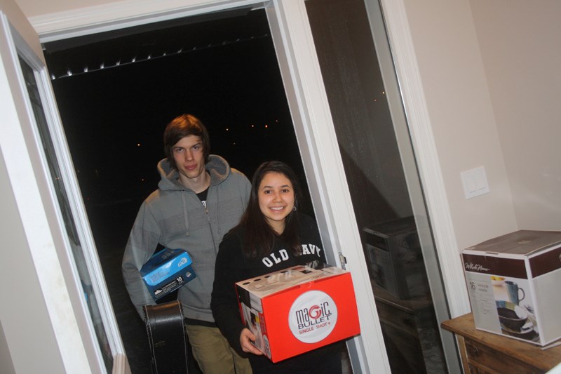 Angela Alvarez and Trevor Bayne moved into a brand new Penhold house Jan. 31 noting it was a good value for their money and close to where they work in Innisfail and Red Deer.