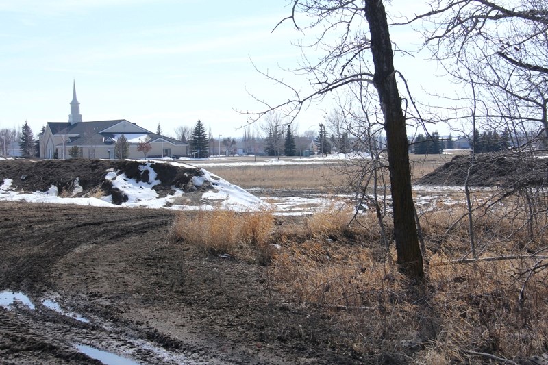 The town has delayed choosing a layout option for a new subdivision in the Napoleon Lake area.