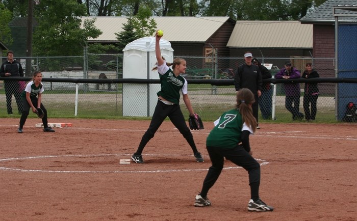 Play on the field was intense at the fifth annual Girls Softball Tournament June 14 through June 16.