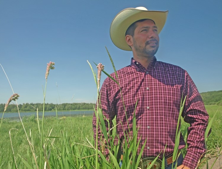 Innisfail&#8217;s Pierre Cadieux teamed up with Airdrie&#8217;s Jamie Cumberland to compete for $250,000 in Amazing Race Canada, a show that begins July 15 on CTV.