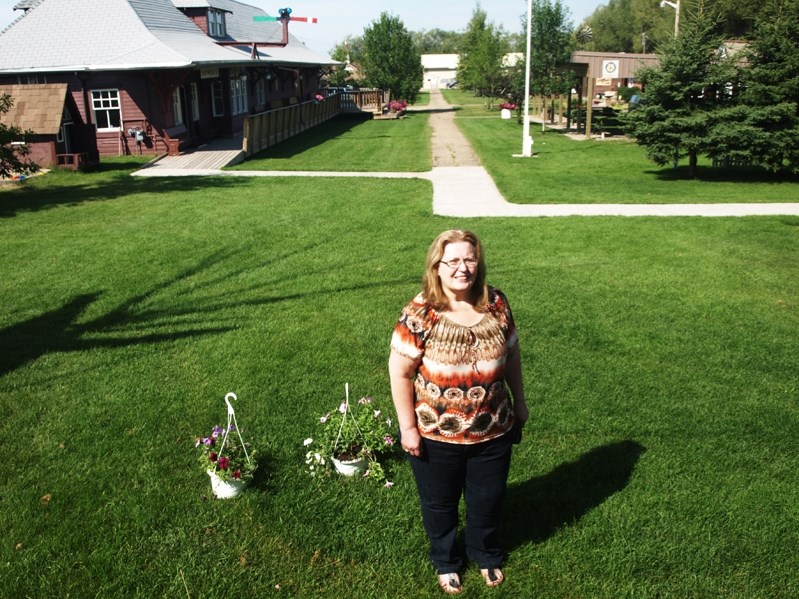 Debbie Becker Matthie, manager of the Innisfail Historical Village, says the new Fall Festival at the village on Sept. 7 is aimed at getting more locals to attend the museum.