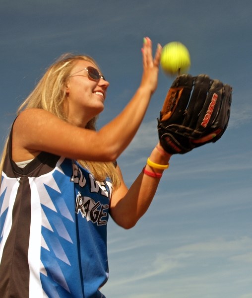 Innisfail&#8217;s Brianna Weinrauch competed at the Western Junior B fastball Championships in Leduc from July 25 to 28.