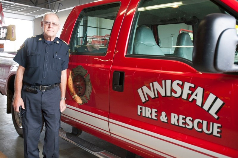 Innisfail Fire Chief John Syroid says the new fire hall has been well received by local volunteer firefighters.