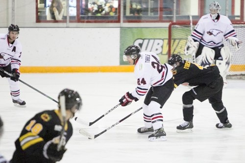 Prior to last weekend the Innisfail Eagles were in second place in the Chinook Hockey League. Head coach Brian Sutter says his team still has a ways to go before the squad