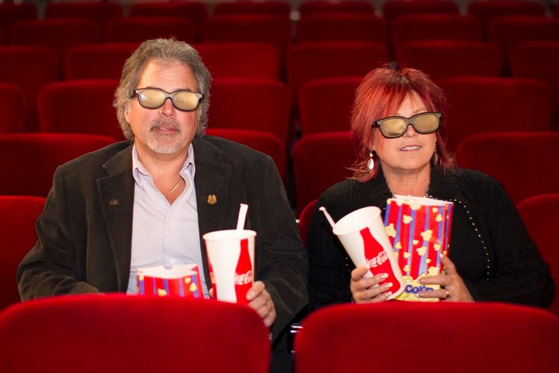 Derek and Eva Austin rescued the old Royal Theatre in 1999. It was abandoned and badly in need of restoration. The Innisfail realtors have since spent more than $250,000 to