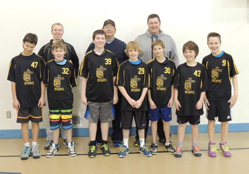 St. Marguerite Bourgeoys Bears boys team.