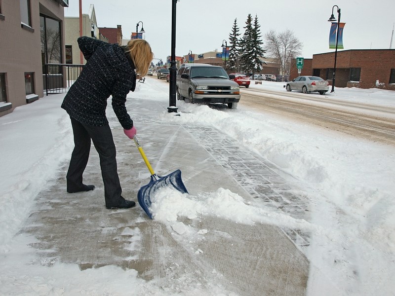 The town has just released the cost figures for snow removal for the first three months of 2014. It is more than three times the amount that was budgeted.