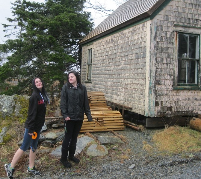 Natalie Verhaire and Hannah Cullum visit the Acadian Historical Village in Pubnico, N.S.