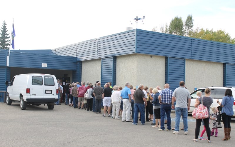 More than 700 people were served during the 30th Annual Our Lady of Peace Turkey Dinner held at the Innisfail Royal Canadian Legion on Sept. 17.