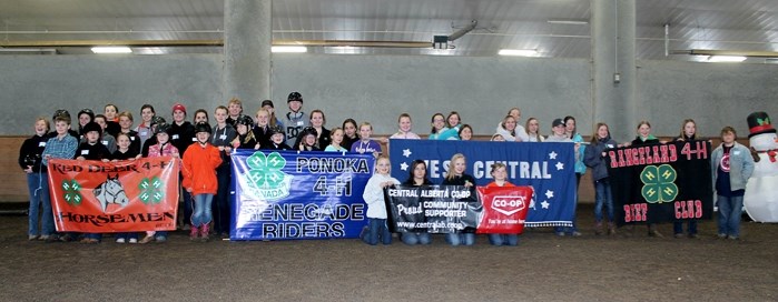 Four 4-H clubs participate in riding clinic at Horse in Hand Ranch on March 5 and 6.