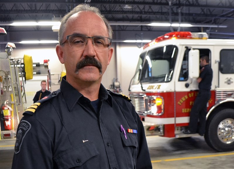 Tim Ainscough, assistant deputy chief of the Innisfail Fire Department, said members were not consulted about the new remuneration policy.
