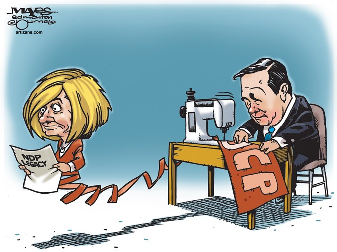 Jason Kenney unwinds Alberta NDP Legacy to sew UCP banner
