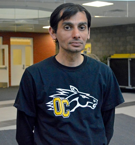 Macky Singh, pictured here on June 16 at the Ralph Klein Centre, is Olds College&#8217;s new men&#8217;s and women&#8217;s soccer and futsal coach. He last coached the