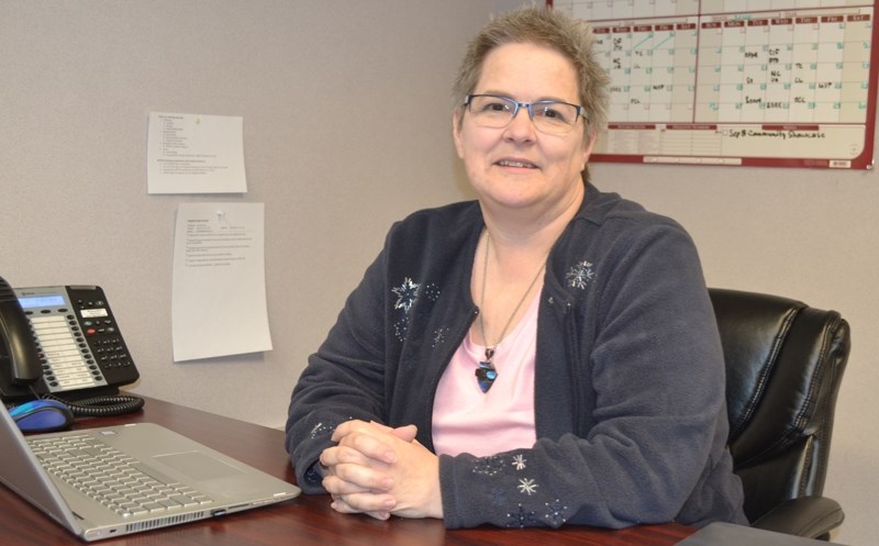 Patti Simoneau started her new job at Olds Institute April 4.