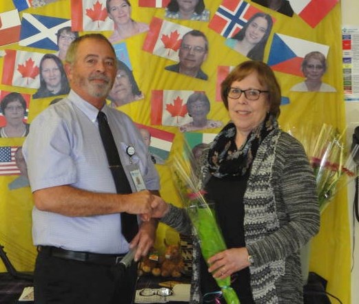 For four decades, Karen Morrison has been caring for others. Her dedication was recognized and celebrated recently when she was presented with a 40-year long service award