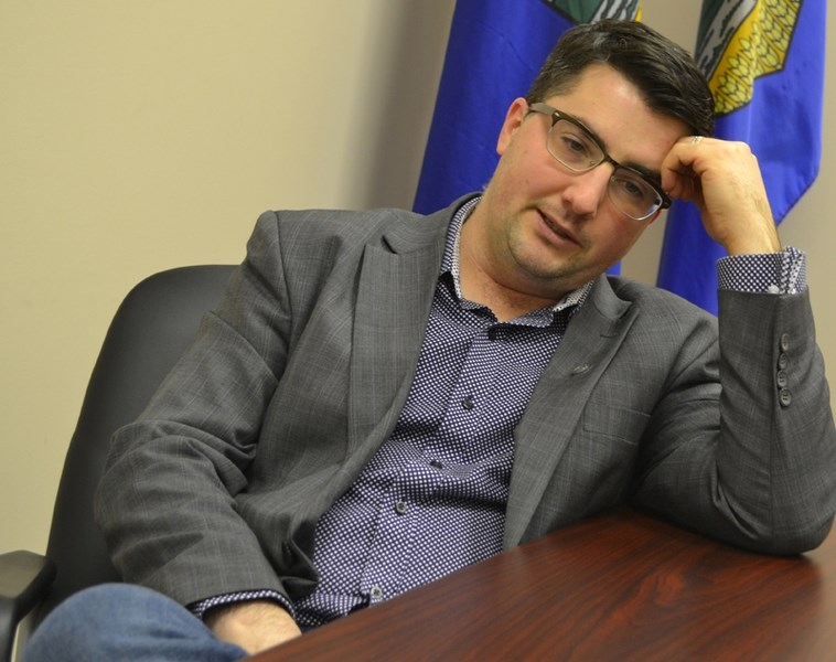 Olds-Didsbury-Three Hills MLA and Wildrose Party house leader Nathan Cooper is coy as to how he would react if Calgary MP Jason Kenney wins leadership of the Progressive