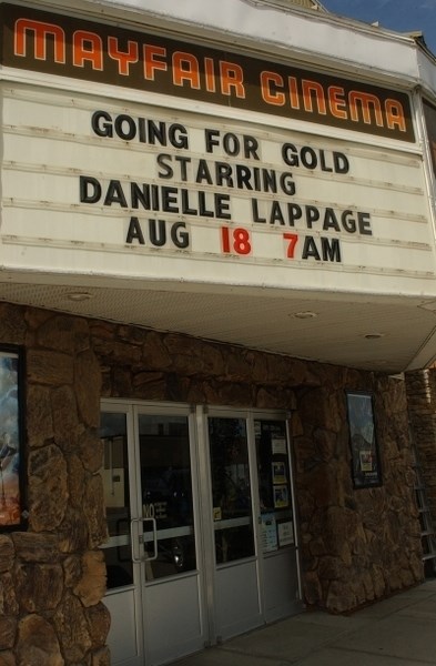 Mayfair Cinema will be hosting a public viewing of Danielle Smith&#8217;s Olympic wrestling match on Aug. 18.