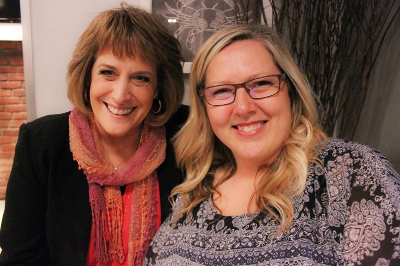 Kathy Kemmere, left, and Tracy Gardner were two of three women nominated for this year&#8217;s Women of Excellence Awards, announced by the Olds Institute&#8217;s Community
