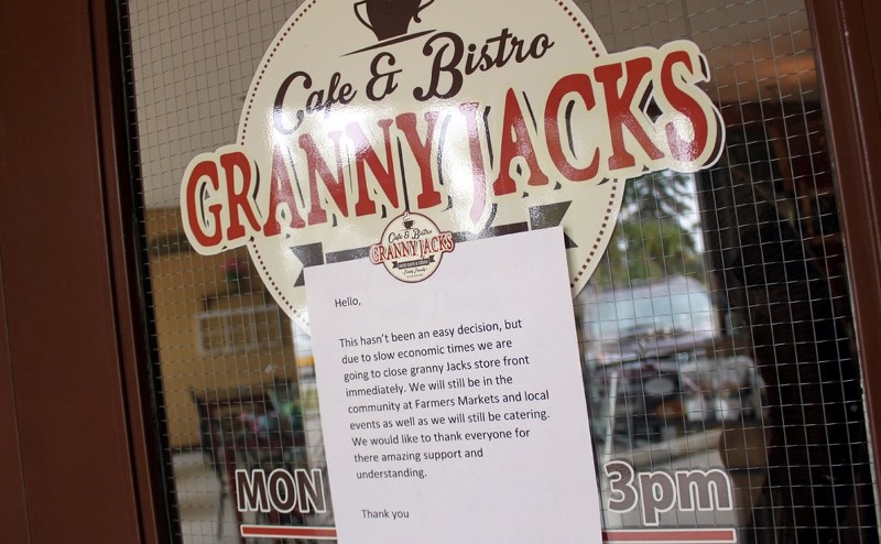 Granny Jacks announced Tuesday, Aug. 1, that it will be closing up shop immediately.