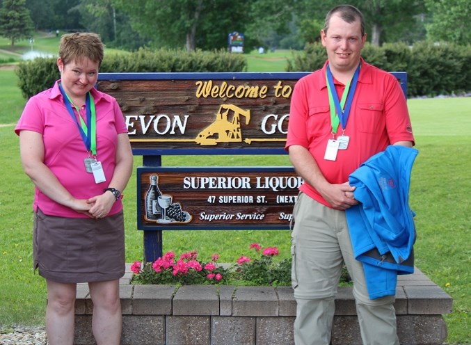 Chrissie and Alan Finch travelled to Devon last month where they competed in the Special Olympics Summer Games, finishing second in their respective divisions in the golf