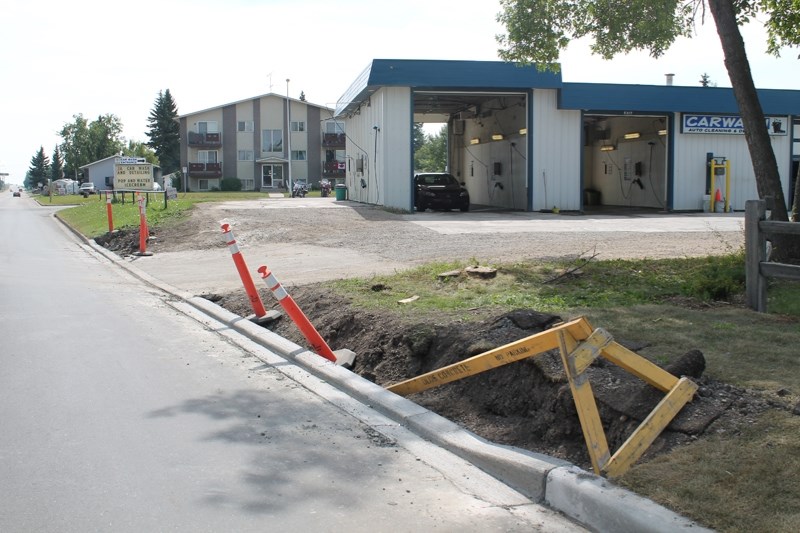 In response to concerns from the owners of 2A Carwash that a recently installed concrete median on Highway 2A made it difficult for some of the business&#8217;s customers to