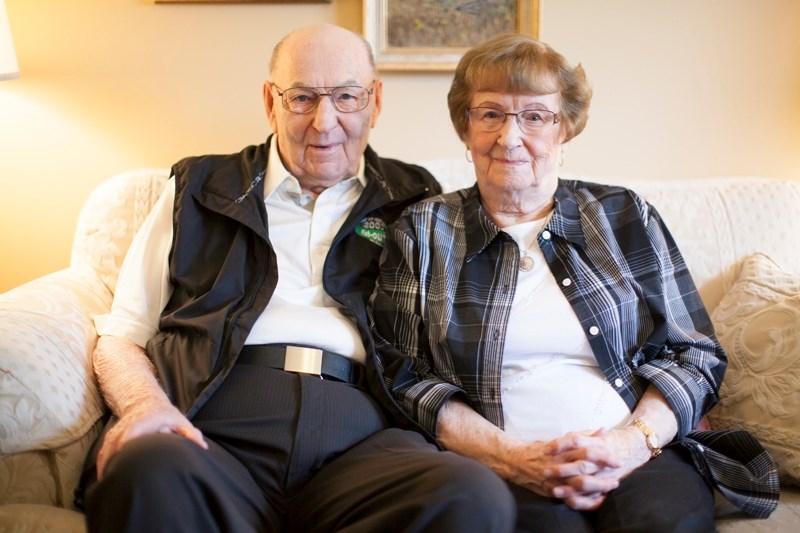 Art and Hazel Johnston will celebrate their 70th wedding anniversary on Oct. 6.