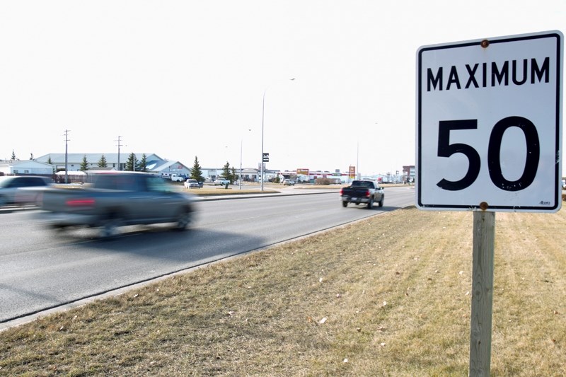 Alberta Transportation has put forth a number of proposals for adjusting speed zones on highways in and around Olds. One proposal would include increasing the speed limit on