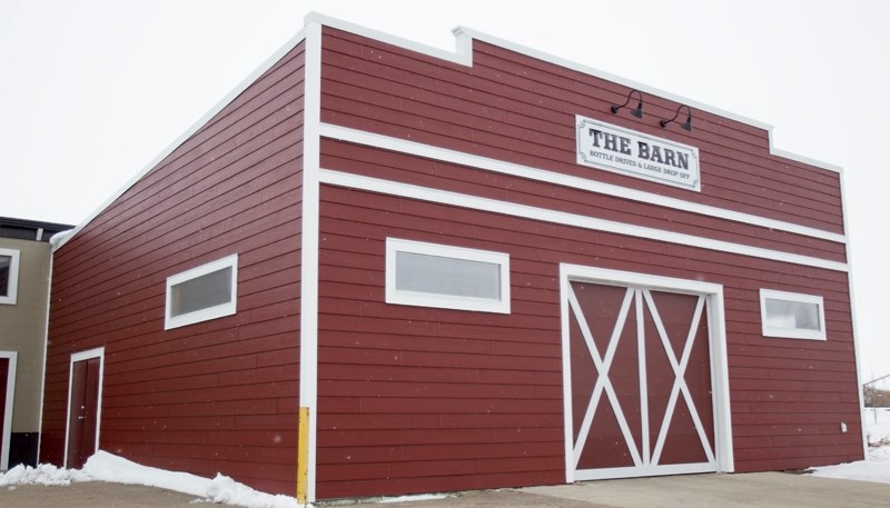 An extension to the Olds Bottle Depot, known as &#8220;The Barn,&#8221; is now open for business.