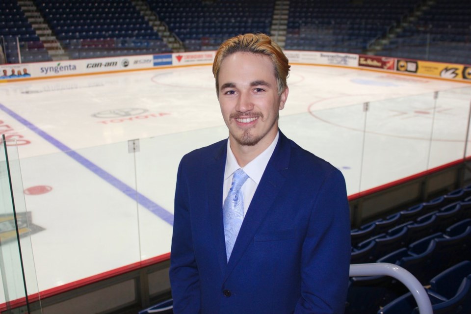 Hayden Stewart, general manager and head coach of the Newmarket Monarchs. 
