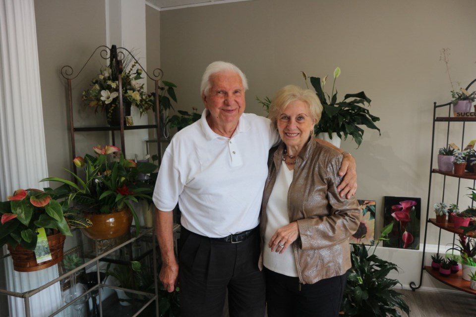 Henry and Jo Startek are the owners of Cassidy's Flowers on Main Street in Newmarket, which has been in business for over 100 years/Natasha Philpott for Newmarket Today