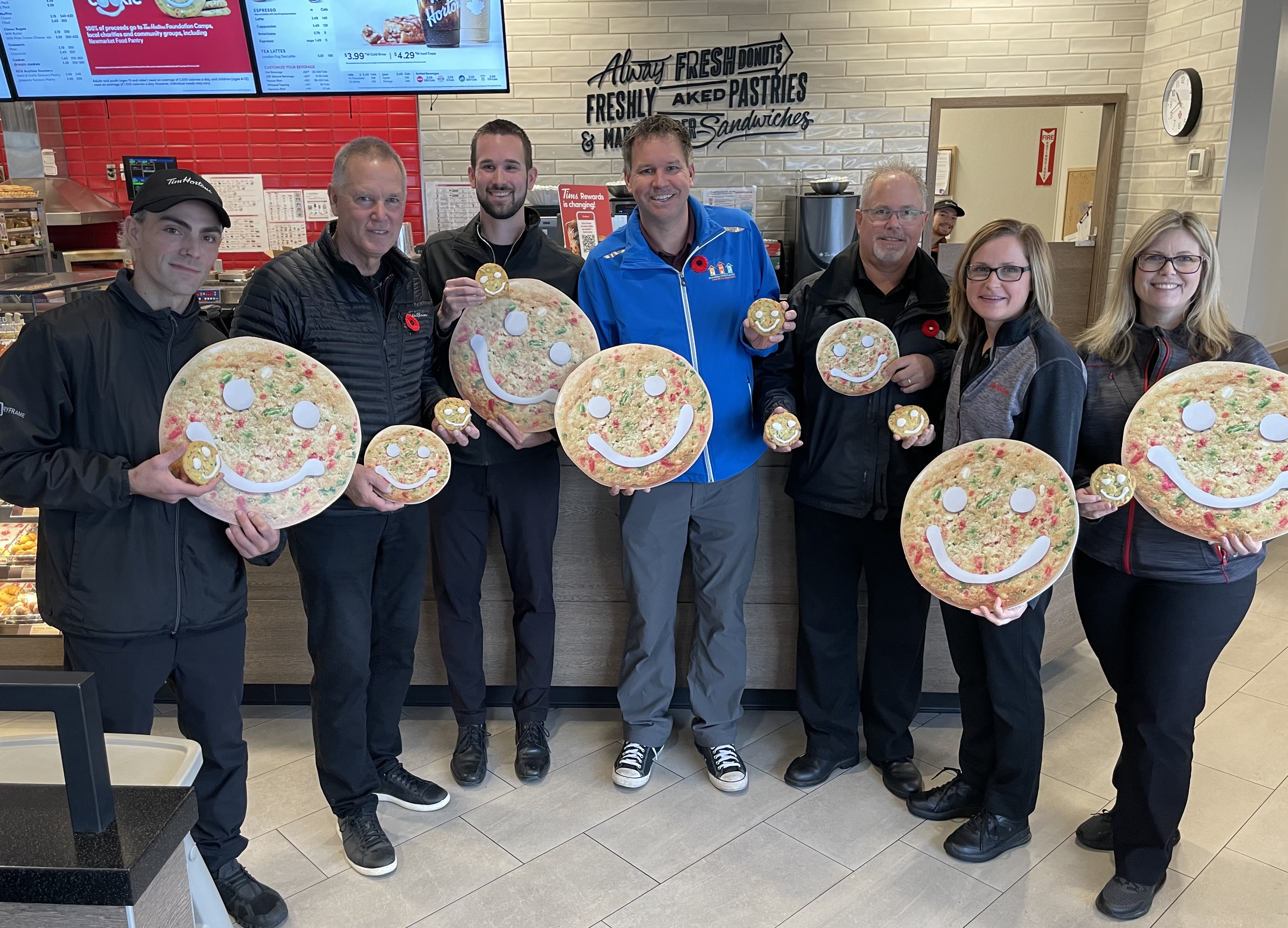 Tim Hortons' first Holiday Smile Cookie campaign to aid local