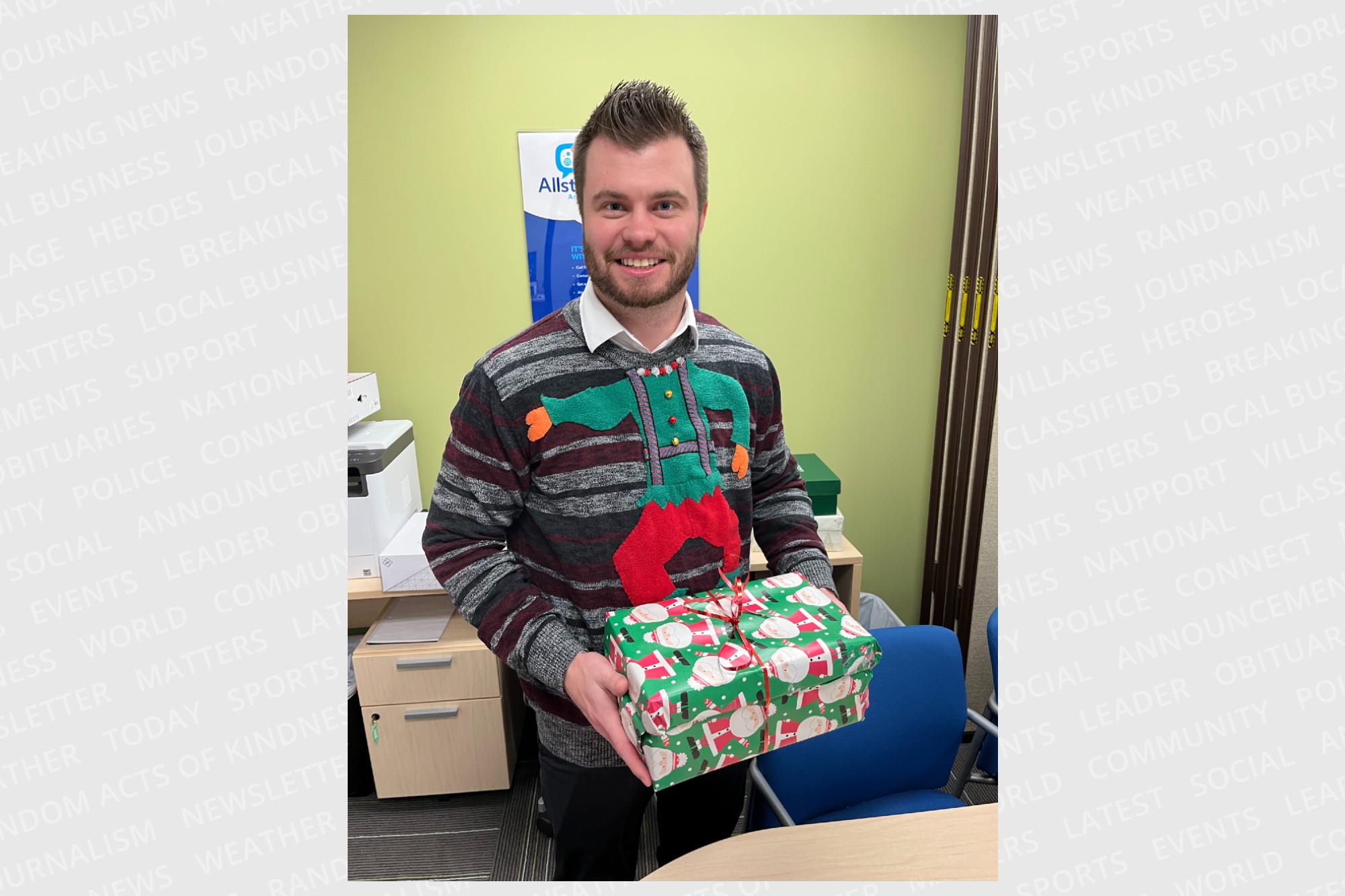 Newmarket Allstate collecting holiday gifts for homeless women Newmarket News