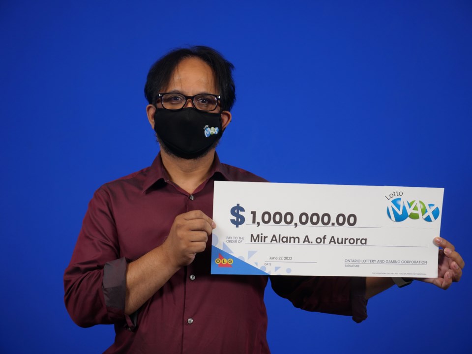 Lotto Max (Maxmillions)_May 31, 2022_$1,000,000.00_Mir Alam Adam Ali of Aurora