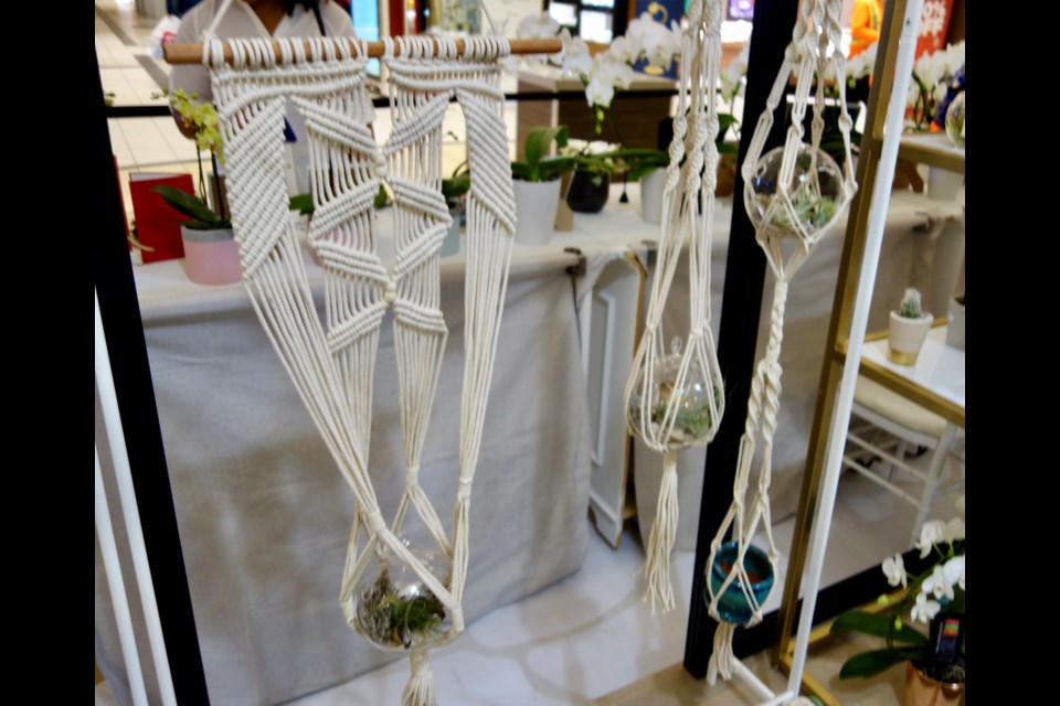  Macrame plant hangers and other thread-knotted crafts will be ready for creatoin at a unique Plamondon workshop next month. 
    Debora Kelly/NewmarketToday                            