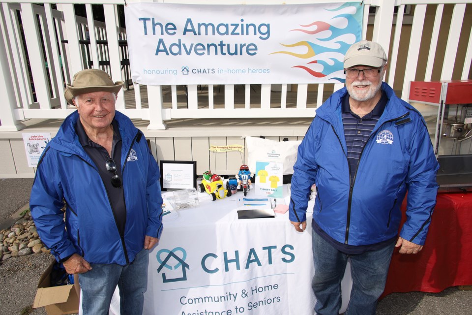 Brothers Garry and Robert Flood designed the course for the Community & Home Assistance to Seniors (CHATS) new annual fundraising car rally called the Amazing Adventure on Oct. 15. .  Greg King for NewmarketToday