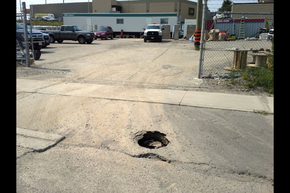 The Town of Newmarket repaired 3,468 potholes in 2018. Supplied photo/Town of Newmarket