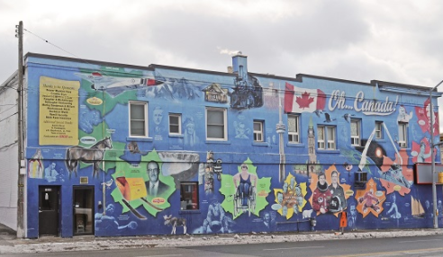Grand étendoir mural -  Canada