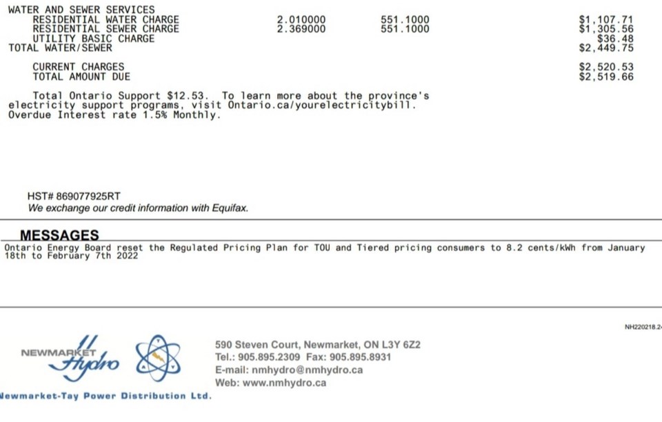 20220408 - Newmarket water bill - JQ