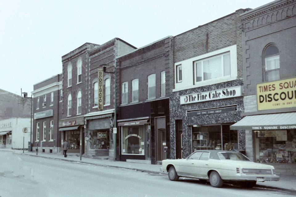 241 Main St., the former location of Riddell Bakery, on the east side of Main Street.