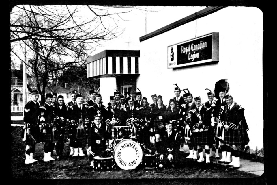 In October 1962, Roy Smalley and Russell Shipley formed a Legion Pipe Band, which sadly disbanded shortly after, but in 1984, the band was formed again.