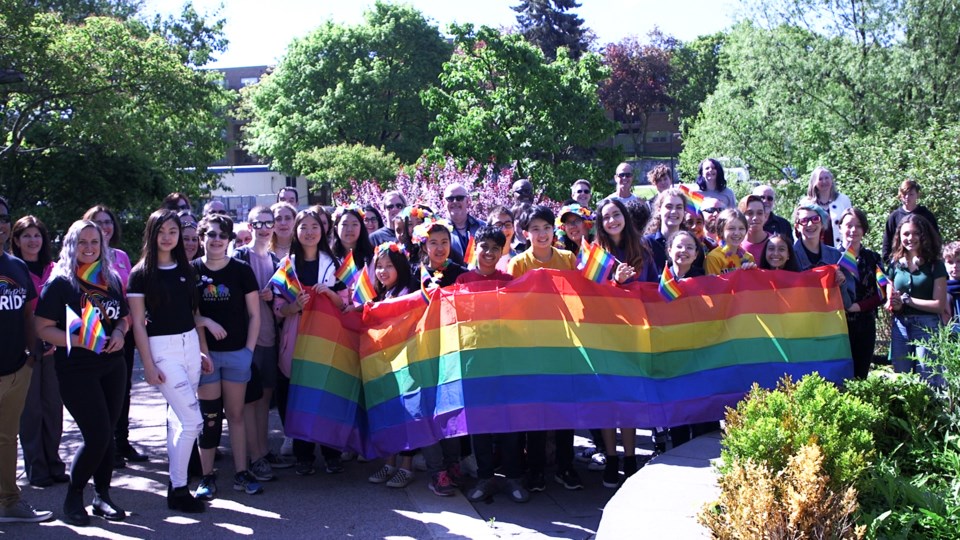 2019 06 06 YRDSB Pride Month flag raising