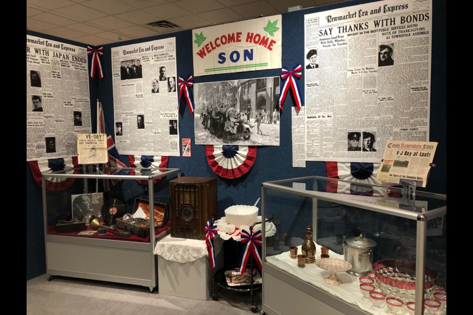 A sneak peek at the Elman W. Campbell Museum’s special VE Day 75 exhibit, free for all to see when facilities reopen. Supplied photo