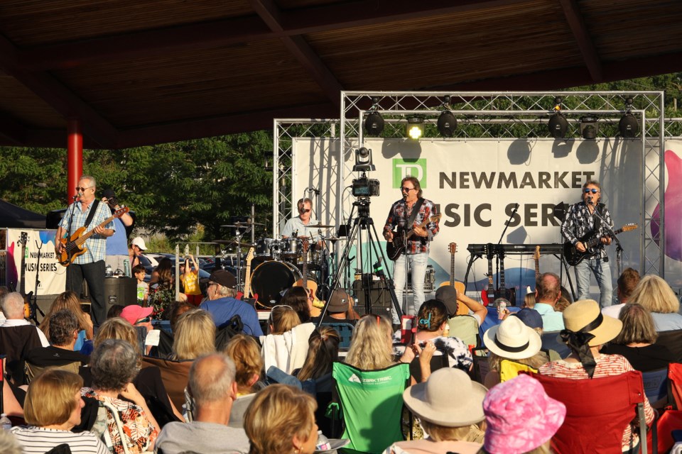 The Eagles tribute band Hotel California is the headliner Thursday, July 7 as the TD Music Series returns for a summer of free concerts.  Greg King for NewmarketToday