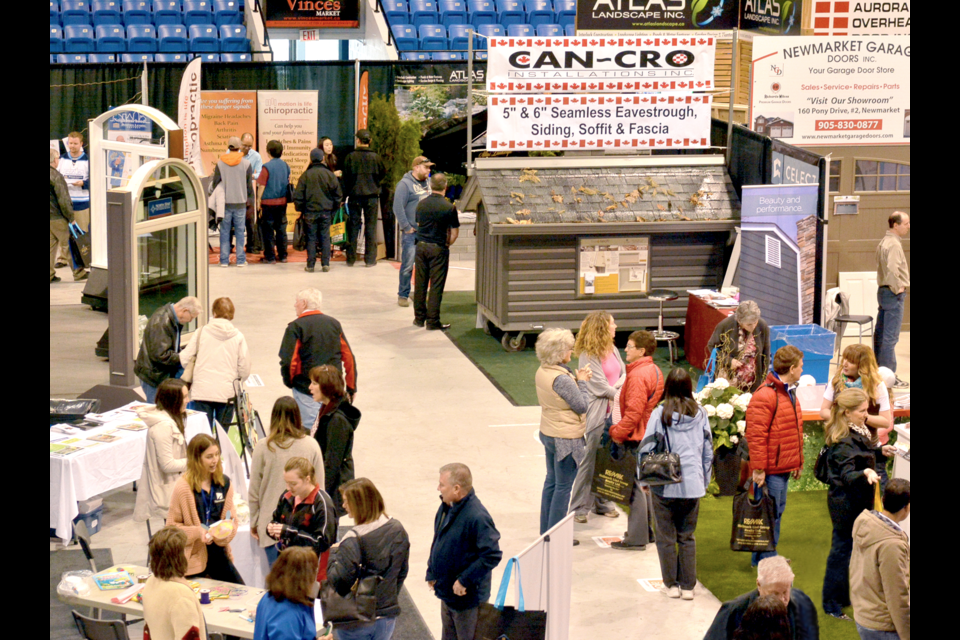 The Newmarket Home & Lifestyle Show runs Friday to Sunday at the Ray Twinney Recreation Complex. Supplied photo/Newmarket Chamber of Commerce
