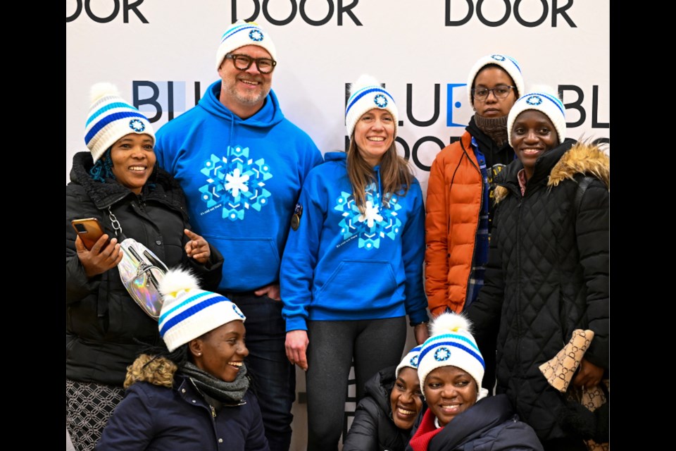 Blue Door CEO Michael Braithwaite achieved his fundraising goal of $10,000 and embarked on a gruelling 30-kilometre trek from the CN Tower to Richmond Hill for the Coldest Night of the Year fundraiser Feb. 24.