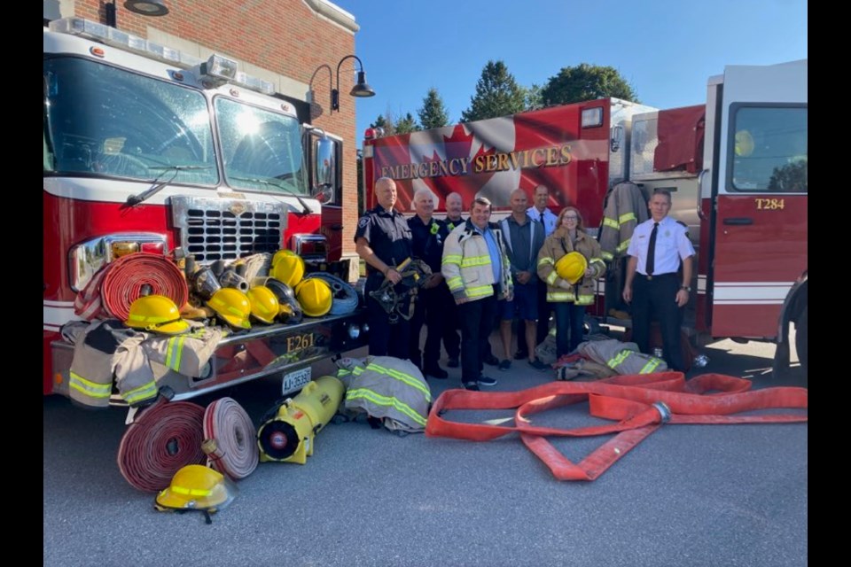 East Gwillimbury Emergency and Community Safety Services has donated equipment to Firefighters Without Borders.