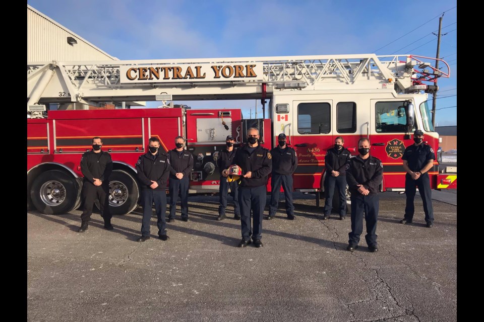 Today's Central York Fire Services got its start as two separate services - the Town of Aurora Fire Department and Town of Newmarket Fire Department 