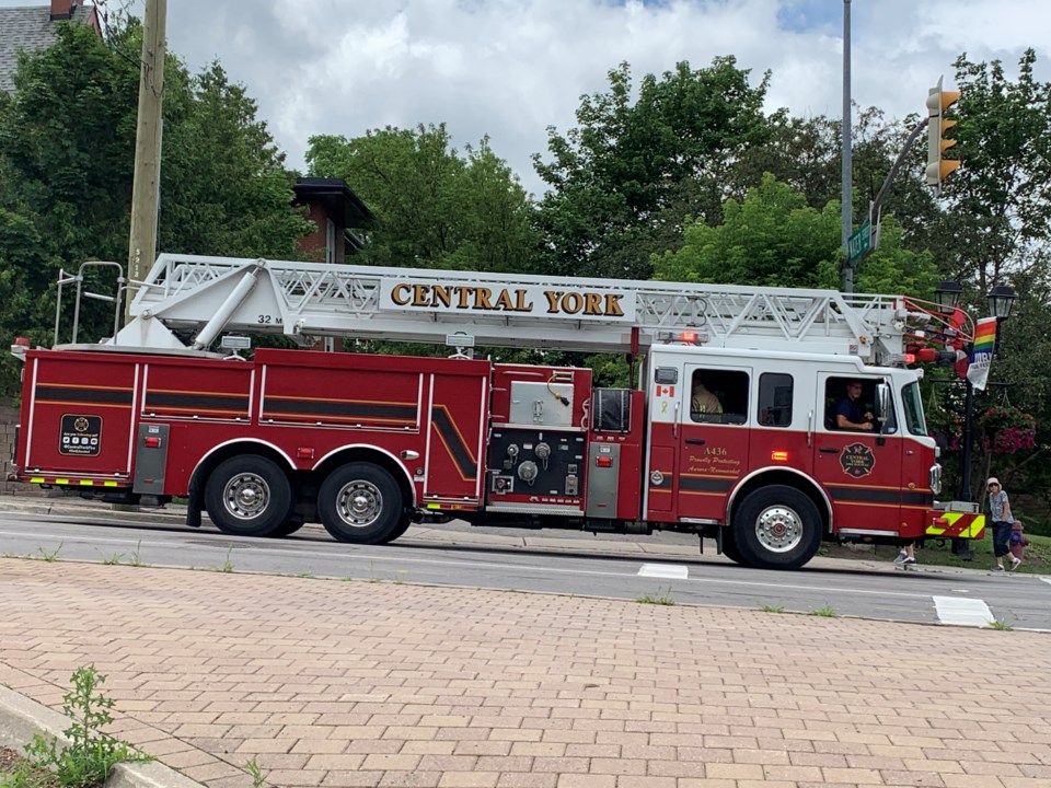 Central York Fire Services truck
