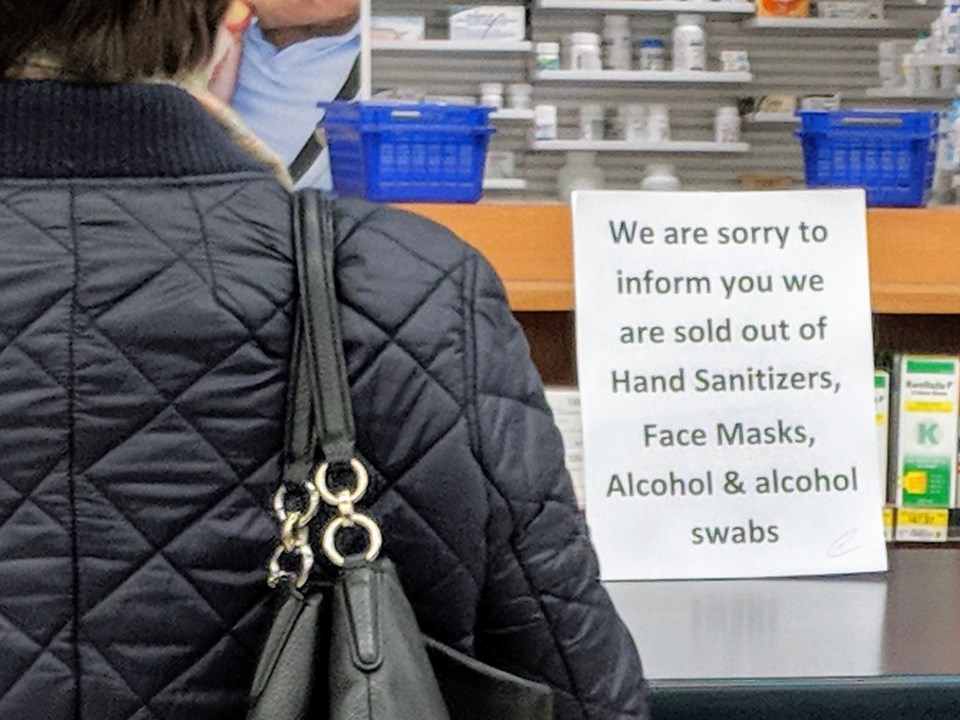 20200310 Walmart sold out masks kc